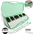 MUSICUBE 27 Keys Xylophone for Kids Adults Professional Glockenspiel Instrument with 2 Mallets & 11 Music Sheets Educational & Preschool Learning Musical Toys for Toddler Boys Girls Aged 3+（G5-A7） by TinyTreasures Baby Boutique