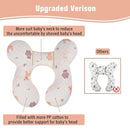 vocheer Baby Neck Pillow(Upgraded), Cotton, Baby Support Pillow, Car Seat Pillows for Newborn, Carseat Head and Body Support, Infant Travel Pillows for Prams, Pushchair, Stroller, Bouncer, Deer by TinyTreasures Baby Boutique
