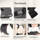 Baby Sling Carrier,4-in-1 Ergonomic Baby Backpack Front Carrier,Newborn to Toddler Wrap Lightweight Adjustable Baby Sling,Grey by TinyTreasures Baby Boutique