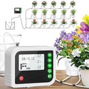Automatic Plant Water Indoor, 15 Potted Plants Self Watering System, Automatic Drip Irrigation Kit Plant Watering Devices Programmable Water Timer, LED Display and Power Supply by GreenHaven Gardens