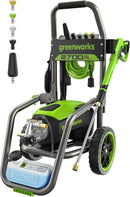 Greenworks Pro Brushless 2700 PSI (CSA Certified) 2.3 GPM Max / 1.2 GPM Electric Pressure Washer (Foldable Handles, Rugged Steel Frame, 25 FT Hose, 35 FT GFCI Power Cord) by GreenHaven Gardens