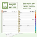 SUNEE Academic Planner 2025-2026 Weekly and Monthly, July 2025-June 2026, 8.5"x11", Tabs, Note Pages, Pockets, Bookmark, Flexible Cover, Spiral Binding, Sage Green by TinyTreasures Baby Boutique
