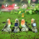 Solar Garden Outdoor Statues Bird Lights, Cute Birds Garden Decor for Outside, Christmas Birthday Gifts for Women, Unique Mother Grandma Housewarming Gifts and Yard Decoration by GreenHaven Gardens
