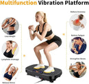 Vibration Plate Exercise Machine, Vibrating Plate Machine with Bluetooth for Lymphatic Drainage, Vibration Platform for Women Men Full Body Weight Loss by CozyNest Decor