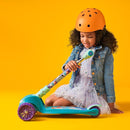 Jetson Character Kids Kick Scooter, LED Lights on Stem & Light-Up Wheels, Lightweight Frame, Height-Adjustable Handlebar, Lean-to-Steer System, Easy-Fold Mechanism by TinyTreasures Baby Boutique