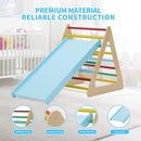 GOME Set of 7 Baby Triangle Climbing Gym Toys Indoor for Toddler Set, 1 Square and 3 Triangle Climber with 3 Ramp for Climbing Sliding and Walking, 7 in 1 Toddler Play Equipment for Indoor Playground by TinyTreasures Baby Boutique