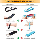 Baby Stroller Pram Wheelchair Safety Wrist Strap or Short Leash for Dog(Black) by TinyTreasures Baby Boutique