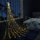 Toodour Christmas Decorations Outdoor Star Lights, 317 LED 10ft X 9 Waterfall Tree Lights with 12" Topper Star, 8 Lighting Modes Outside Christmas Lights for Yard Garden Holiday Decor (Warm White) by GreenHaven Gardens
