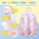 SUN EIGHT Toddler Backpack for Boys & Girls - Lightweight Kids Backpack for Preschool,Kindergarten & Travel,Cute Animal Design,Durable Small School Bag for Daycare (Ages 2-5) by TinyTreasures Baby Boutique