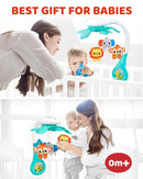 KiddoLab Baby Crib Mobile with Relaxing Music. Includes Ceiling Light Projector with Stars, Animals. Musical Crib Mobile with Timer. Nursery Toys for Babies Ages 0 and Older (New 2025 Model) by TinyTreasures Baby Boutique