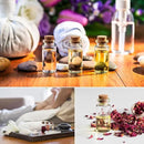 WFPLUS 60 Pcs 10ml Small Glass Bottles with Cork Stopper - DIY Mini Glass Jars, Tiny Clear Vials with Cork for Display Art Crafts Decoration Wedding Party Supplies by CozyNest Decor
