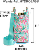 WanderFull® Original HydroBag® Collection, Water Bottle Holder w/Strap & Phone Pocket, Hands-Free Crossbody Water Bottle Bag by TinyTreasures Baby Boutique