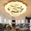 Flashing God Modern Crystal Chandelier,Large Ceiling Chandelier Gold Pendant Lighting Crystal Ceiling Light for Dining Living Room Bedroom by CozyNest Decor