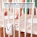 Babysense 7 Baby Sleep Breathing Movement Monitor for Newborn and Infants, No WiFi, Non Wearable, Non Contact Monitor with 2 Under-Mattress Sensors for Full Crib Coverage, FSA Baby Monitor by TinyTreasures Baby Boutique