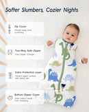 TotAha Toddler Sleep Sack 1.0 TOG for 2T-3T-4T, Premium Soft Wearable Blanket Baby Sleeping Bag with 2-way Safe Zipper for Girl Boy by TinyTreasures Baby Boutique