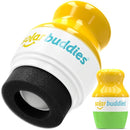 Solar Buddies Sunscreen Applicator - Single Green - Refillable Roll on Sponge Sunscreen, Suncream & Lotion Applicator For Kids, Adults & Families - Holds 3.4fl oz, Perfect Size for Travel by TinyTreasures Baby Boutique