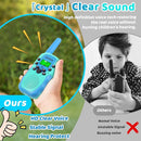 Vvinca Toys for Ages 5-7 Boys Girls, Rechargeable Walkie Talkies for Kids Long Range 22 CH 2 Way Kids Walkie Talkie with Flashlight for Camping Hiking Indoor Outdoor 3 4 5 6-12 Birthday by TinyTreasures Baby Boutique