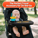 Snack Tray Compatible with Nuna Strollers, Stroller Tray Attachment Fits for Nuna, Stroller Trays with Cup Holder, Strollers Cup Holder, Easy to Install, Ideal for Strollers Accessories by TinyTreasures Baby Boutique