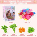 M SANMERSEN Toys Accessories Flower Bouquet Craft Kits Accessories for Making Flowers, DIY Arts & Crafts Accessories-Flowers Market Toy Parts for Kids Toddler Ages 4 5 6 7 8 Year Old Boys by TinyTreasures Baby Boutique