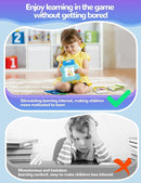 French and English Talking Flash Cards for Toddlers, 224 Sight Words Bilingual Learning Toys for Children, Autism Pocket Speech Therapy Toys, Français Vocabulary Educational Flashcards by TinyTreasures Baby Boutique