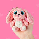 Cookie Box Crochet Kit for Beginners - Learn to Craft Amigurumi Stuffed Animals - Knitting Gift for Kids and Adults - Beginner-Friendly Yarn - Stitch-by-Stitch Video Tutorial - Bunny Lola by TinyTreasures Baby Boutique