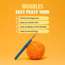 The Woobles Crochet Kit for Beginners - Easy Arts and Crafts Knitting & Crochet Animals Kit As Seen On Shark Tank - Kiki The Chick by TinyTreasures Baby Boutique