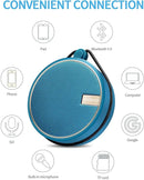 INSMY C12 IPX7 Waterproof Shower Bluetooth Speaker, Portable Small Speaker, Speakers Bluetooth Wireless Loud Clear Sound Support TF CSuard ction Cup for Outdoor Kayak Canoe Beach Gift (Navy) by TinyTreasures Baby Boutique