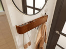 OLEEK Wall Coat Rack - Wall Shelf with Hooks - entryway Hooks - entryway Shelf - Modern Coat Rack - Wooden Coat Rack Wall Mount for Home Decor - Wooden Mount for Home Decor - Jacket Hanger by CozyNest Decor