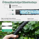 IPOW Thicken 25 ft + 25 ft Heavy Duty Double Layer Design Saves 80% Water Leak Proof Soaker Hose, Drip Watering Hose for Garden, Lawn, Flower Bed, Vegetable Field by GreenHaven Gardens