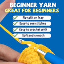 Crochet Kit for Beginners, Unicorn Crochet Kits for Kids and Adults Include Rainbow Yarn, Videos Tutorials, Eyes, and Crochet Hook - Crochet Animal Kit, Beginner Crochet Kit - Gift for Birthdays by TinyTreasures Baby Boutique