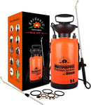 Pump Sprayer Upgraded Garden Sprayer with Viton Seals Telescopic Metal Lance, Premium Pumping Spray Bottle 5L-S with Spare Parts for Watering Plants Lawn Care & Home & Car Cleaning by GreenHaven Gardens