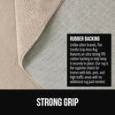 GORILLA GRIP Ultra Soft Washable Area Rug, 6x9, Stain and Slip Resistant Plush Thick Carpet for Bedroom Living Room, No Shed Floor Rugs, Pet Friendly, Dorm Essentials, Kids Nursery Home Decor, Ivory by TinyTreasures Baby Boutique