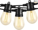 SUNTHIN Outdoor String Lights, 2 Pack 96FT Patio Lights with LED Shatterproof Bulbs, Hanging for Outside, Garden, Backyard, Deck, Porch, Fence, Bistro, Pool, Party by GreenHaven Gardens