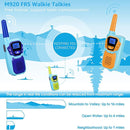 Walkie Talkies for Kids Rechargeable Walkie-Talkie for Adults Long Range FRS 2 Way Radio 3 Pack with Lanyard Battery 4 Miles NOAA USB, Family Toys for 3-12 Year Old Girls Boys Toddlers Camping by TinyTreasures Baby Boutique