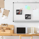 4.5'' × 2.2'' × 3.5'' Magnetic Basket for Whiteboard Black Magnetic Basket for fridge, Magnetic Locker Organizer Holder with 4 Strong Magnets, Magnetic Holder for Refrigerator Locker, by CozyNest Decor