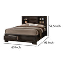3 Piece Set Bed With Storage And 2 Nightstands by HouseOfZazla