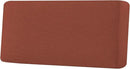 H.VERSAILTEX Super Stretch Individual Seat Cushion Covers Sofa Covers Couch Cushion Covers Slipcover Sets Thick Jacquard Textured Twill Fabric (1 Piece Sofa Cushion Cover, Rust) by CozyNest Decor