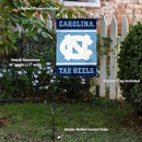 College Flags & Banners Co. North Carolina Tar Heels Garden Flag with Stand Holder by GreenHaven Gardens
