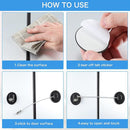 8 Pieces Refrigerator Locks for Children Adults with 10 Keys, Fridge Lock, Freezer Door Safety Cabinet Lock and Child Safety Cabinet Locks with Strong Adhesive (Black) by TinyTreasures Baby Boutique