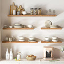 Floating Shelves for Wall, USA-Sourced Fir Wood 55 Inch Wall Shelves Set of 1, Natural Rustic Solid Wooden Floating Shelves Wall Mounted, Nursery Book Storage Shelf, Display Shelf for Bathroom by CozyNest Decor