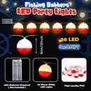 Deekin 1 Pcs LED Fishing Birthday Decorations Bobbers String Lights Battery Powered Ofishally One Theme Decor with Extra Bulbs for Gone Fishing Birthday Party Supplies Pole Party Favors by GreenHaven Gardens