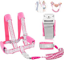 Toddler Leash -Anti Lost Wrist Link for Toddlers -Toddler Harness with Lock for Kids,Baby Leash,Leash for Toddlers,Wrist Leashes,Child Leashes for Toddlers,Upgrade with Reflective Tape Liner for Kids by TinyTreasures Baby Boutique
