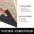 Yimobra Door Mat Indoor Outdoor Entrance, Non Slip Welcome Front Doormats, Heavy Duty Rubber Backing, Stain and Fade Resistant, Low Profile, Easy Clean Patio Garage Floor Mats, 47 x 32, Beige by CozyNest Decor