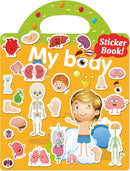 Benresive Reusable Sticker Book for Toddlers 2-4 Years, Fun Travel Stickers for Kids, Waterproof Sticker Books for Toddlers 1-3, Crafts Activities for Todddlers 1-3 2-4 3-5 - My Body by TinyTreasures Baby Boutique