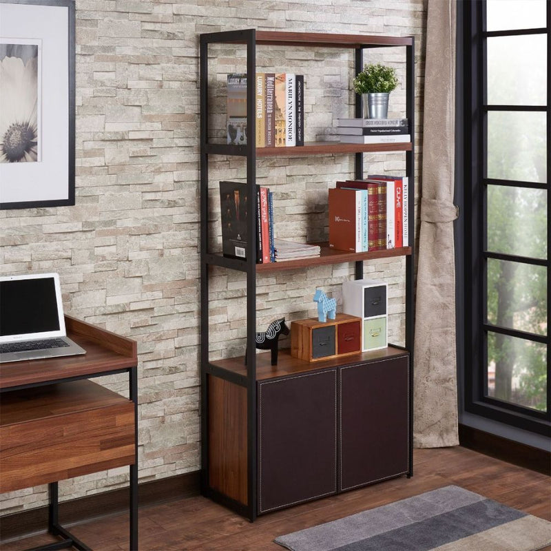 Sara - Bookshelf - Walnut & Sandy Black, photo 4 of 6