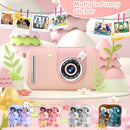 Kids Camera Girls for 3 4 5 6 7 8 9 Years Old Girls,1080P HD Video Selfie Camera with 32G SD Card Kids Digital Camera Toys for Toddler Birthday Gifts Pink by TinyTreasures Baby Boutique
