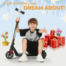 Caroma Electric Scooter for Kids Ages 6-12,150W/180WMotor,10 MPH Max Speed & 7 Miles,Colorful Lights,Adjustable Height & Speed,LED Display,Foldable Kids Electric Scooter 132 Lbs Max Load,Idea Gift by TinyTreasures Baby Boutique