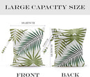 Wet Bag, Wet Dry Bag, Wet Bag for Swimsuit, Travel, Beach, Pool, Diapers, Dirty Yoga Gym Clothes, Makeup Bag, Waterproof Tropical Palm Leaves Decor Jungle Palm Leaf Favors by TinyTreasures Baby Boutique