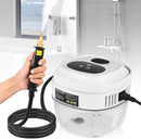 Moongiantgo Handheld Steam Cleaner 2500W High Pressure 1.5L Steamer for Cleaning, Portable Steam Cleaner for Home Kitchen Bathroom, Steam Cleaner for Car Detailing Grout Tile (White) by TinyTreasures Baby Boutique