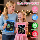 2 Pack LCD Writing Tablet for Kids, Erasable and Reusable Toddler Doodle Board in 8.5 inch, Ideal Educational Drawing Pad for Learning Toy for Ages 3-8 Gifts for Girls Boys by TinyTreasures Baby Boutique